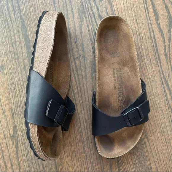 BIRKENSTOCK Madrid Sandals Birko-Flor slip on EU 37 L6 M4 - Picture 3 of 13